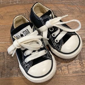 Converse All Star Low Top - Black (Infant)